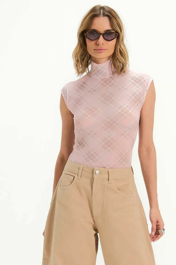 Imagem de Blusa Irina Xadrez Paris Le Blog